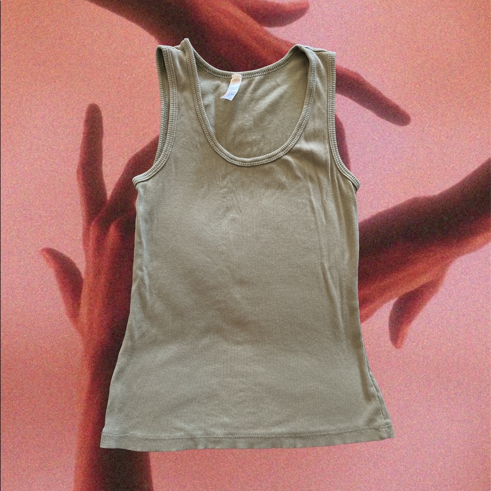 Cute green tank